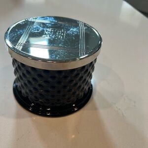 Glass jar/candleholder